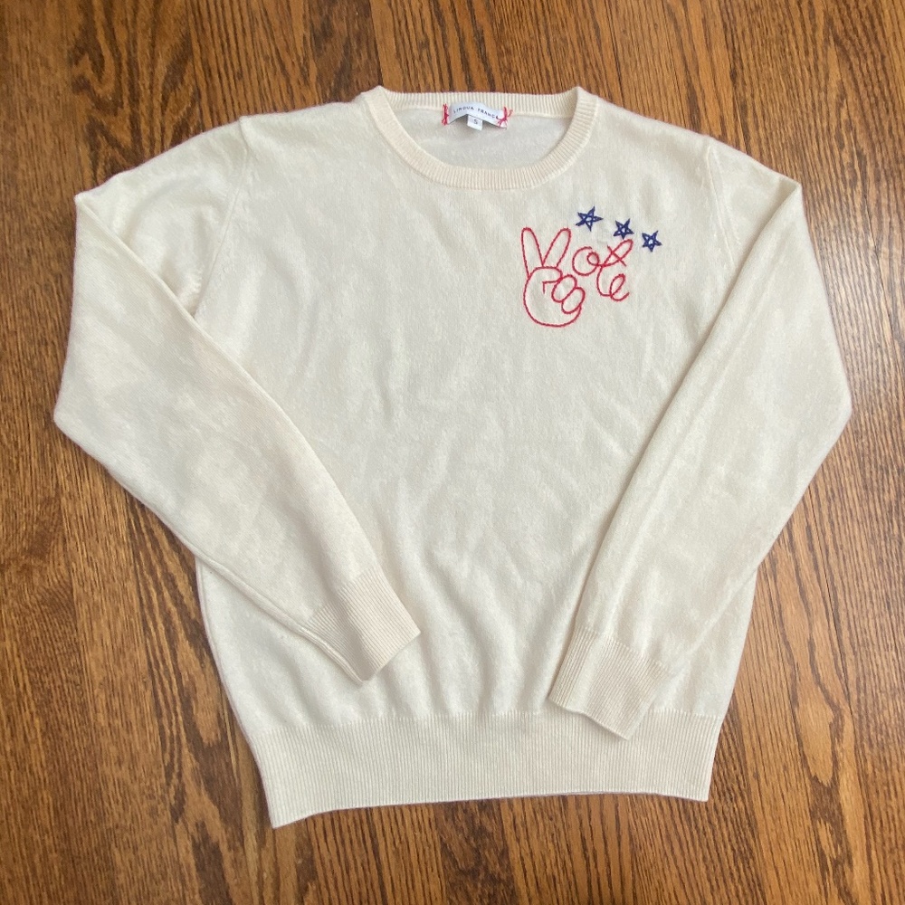 Lingua Franca NYC Vote Crewneck - Picture 2 of 4